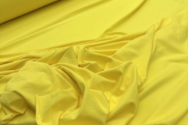 Кулирная гладь с лайкрой Компакт Пенье 30/1 Желтый